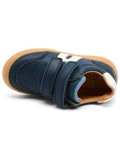 Skórzane sneakersy "Rob" w kolorze granatowym