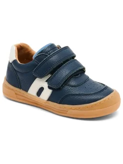 Skórzane sneakersy "Rob" w kolorze granatowym