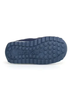 Skórzane sneakersy "Sanny" w kolorze granatowym