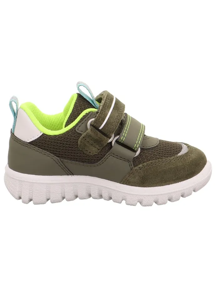 Skórzane sneakersy "Sport 7" w kolorze khaki