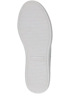 Skórzane sneakersy w kolorze białym
