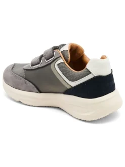 Skórzane sneakersy "Yuki" w kolorze szarym