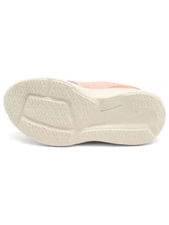 Skórzane sneakersy "Yuki" w kolorze fioletowo-pomarańczowym