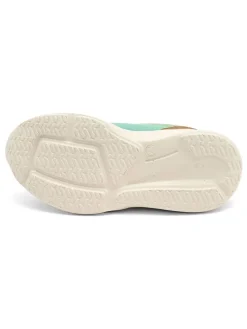 Skórzane sneakersy "Yuki" w kolorze niebiesko-oliwkowym