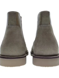 Skórzane sztyblety w kolorze khaki