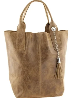 Skórzany shopper bag 