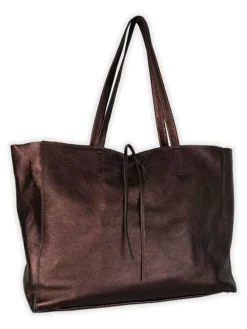 Skórzany shopper bag 