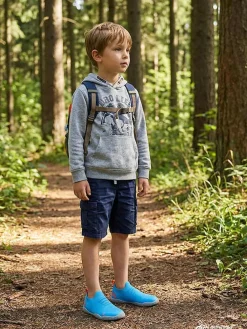 Slippersy barefoot w kolorze niebieskim