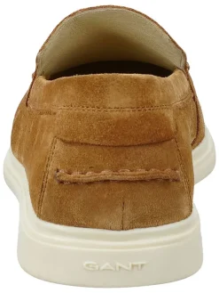 Slippersy "Boer" w kolorze karmelowym