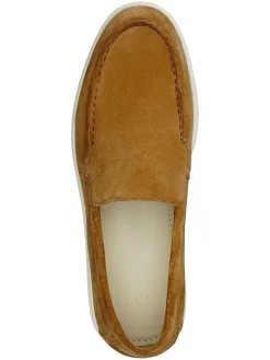 Slippersy "Boer" w kolorze karmelowym