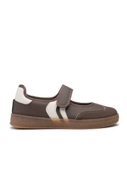 Slippersy w kolorze brązowym
