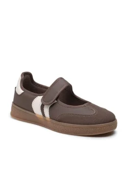 Slippersy w kolorze brązowym