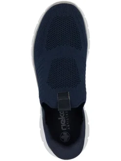 Slippersy w kolorze granatowym