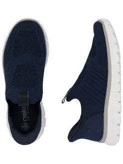 Slippersy w kolorze granatowym