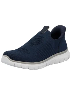 Slippersy w kolorze granatowym