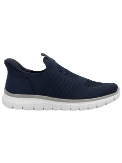 Slippersy w kolorze granatowym