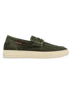 Slippersy w kolorze khaki
