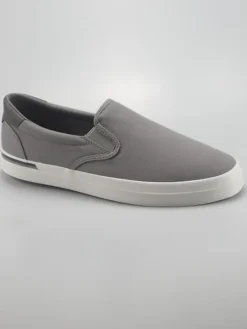 Slippersy w kolorze szarym