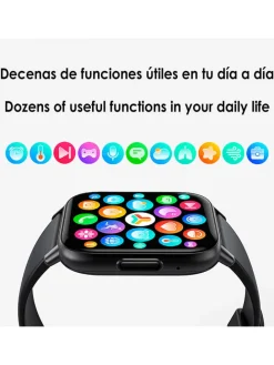 Smartwatch "DM60" w kolorze fioletowym