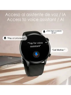 Smartwatch "ZW63" w kolorze złoto-kremowym