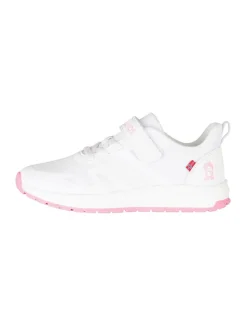Sneakersy "Alesund" w kolorze biało-jasnoróżowym