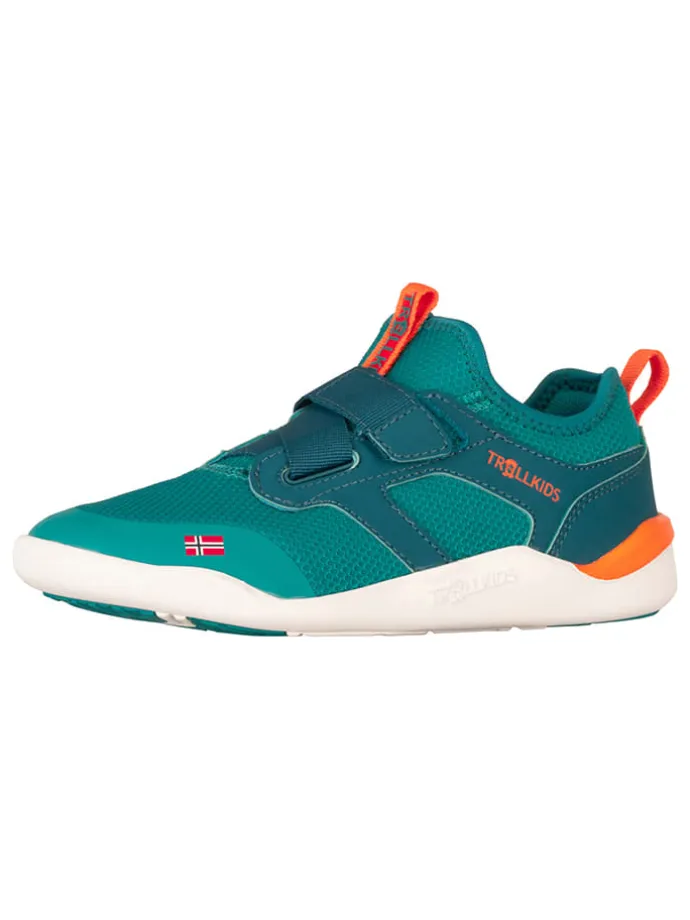 Sneakersy "Bergen" w kolorze turkusowym do chodzenia na boso
