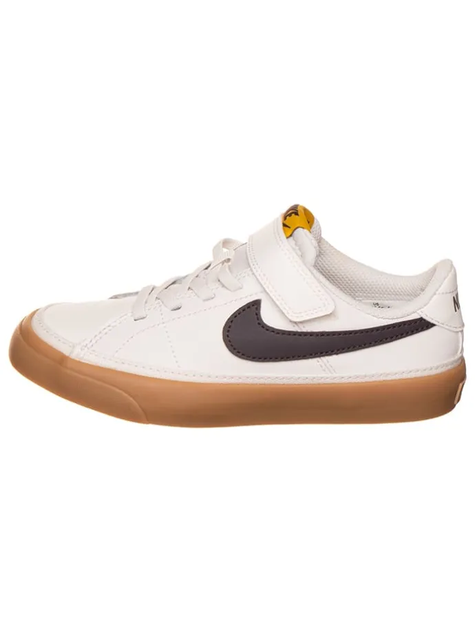 Sneakersy "Court Legacy" w kolorze kremowym