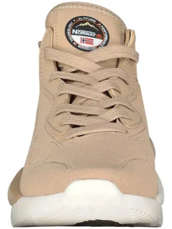Sneakersy "Ovitt" w kolorze beżowym