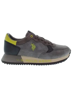 Sneakersy w kolorze antracytowym