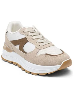 Sneakersy w kolorze beżowym