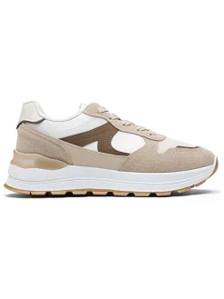 Sneakersy w kolorze beżowym