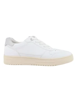 Sneakersy w kolorze biało-beżowym