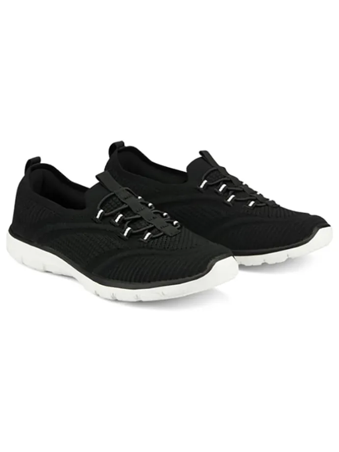 Sneakersy w kolorze czarnym