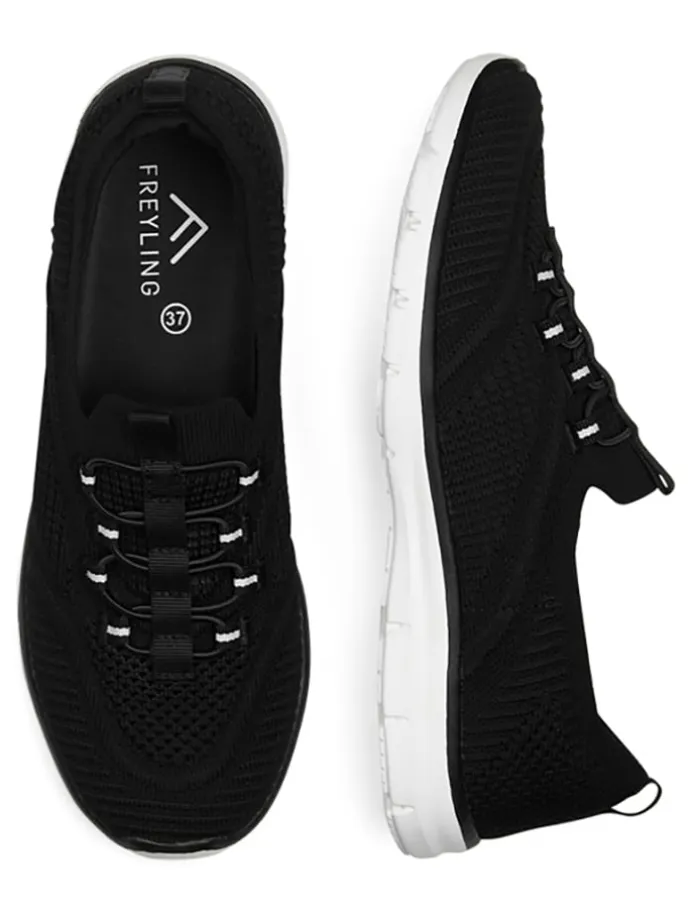 Sneakersy w kolorze czarnym