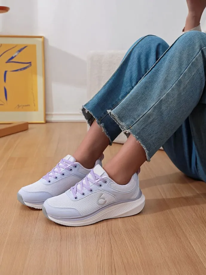 Sneakersy w kolorze fioletowym