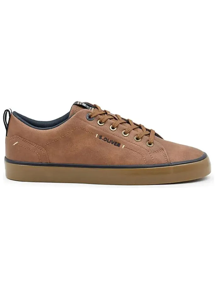 Sneakersy w kolorze jasnobrązowym