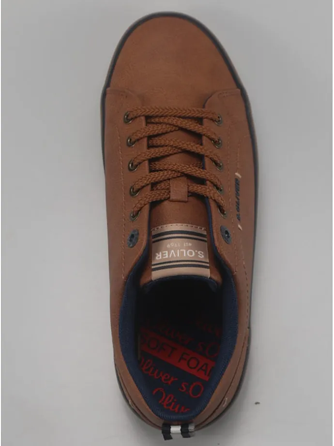 Sneakersy w kolorze jasnobrązowym
