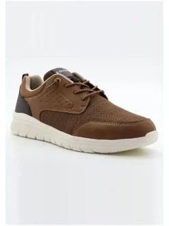 Sneakersy w kolorze jasnobrązowym