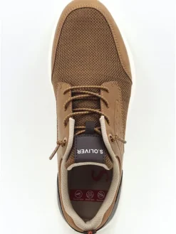 Sneakersy w kolorze jasnobrązowym