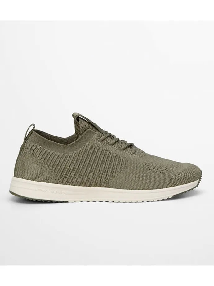 Sneakersy w kolorze khaki