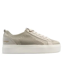 Sneakersy w kolorze kremowym