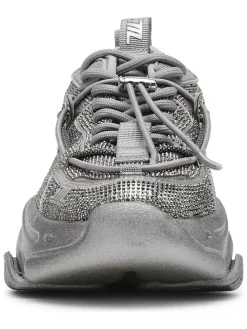 Sneakersy w kolorze srebrnym