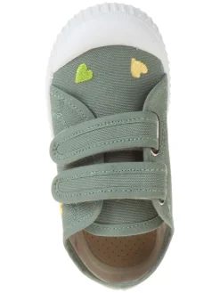 Sneakersy w kolorze zielonym