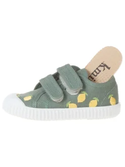 Sneakersy w kolorze zielonym