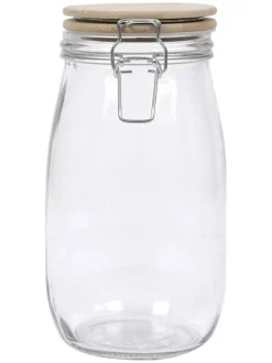 Słoik w kolorze jasnobrązowym - 1,5 l