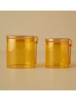 Słoik w kolorze pomarańczowym - 1 l