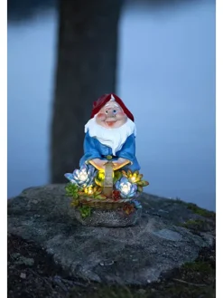 Solarna figurka LED 