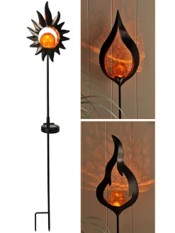Solarna lampa ogrodowa LED na trzonku - wys. 92 cm (produkt niespodzianka)