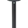 Solarna lampa zewnętrzna LED "Alvero" w kolorze czarnym - wys. 50 x Ø 20 cm