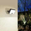 Solarna lampa zewnętrzna LED "Flicky" w kolorze zimnej bieli - 13,8 x 13 x 5 cm